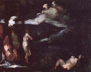 Paul Cezanne Ibe batbers Germany oil painting artist